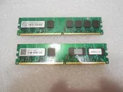 創見 DDR2 800 2Gx2=4G（7T）（寬版）（2）【雙通道、原廠終身保固】
