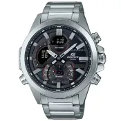 大高雄鐘錶城 CASIO卡西歐 EDIFICE ECB-30D-1A 藍芽賽車鋼帶錶 48.7mm｜樂天領券現折★全館特惠中★指定刷卡回饋10%