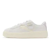 Puma 休閒鞋 Suede Platform Cutout Wns 灰 米白 粉紅 女鞋 [ACS] 39723303