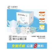 (店+)匠心 兒童/幼童/幼幼 3D醫療口罩 康匠 印花 MIT 信男藥局