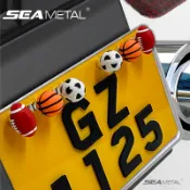 SEAMETAL  車牌螺絲 大牌螺絲 牌照螺絲 不限車種通用 汽機車通用 機車螺絲 不鏽鋼螺絲 牌框螺絲