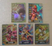 機甲英雄-機甲特別版-非賣品-安森的改造+紅蓮朱雀+九天劍姬+九尾天狐+海格力士-5張1組