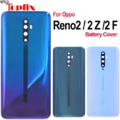 全新適用於 Oppo Reno 2 / Reno 2Z Reno2 Z F 背面電池蓋門外殼外殼後玻璃維修零件