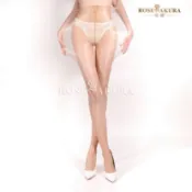EFP大美人-2025新♡珞櫻性感極光系列5D油亮絲滑高密高腰T襠深襠腳尖透明大碼絲襪褲襪~185ok黑膚咖灰8557
