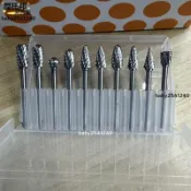 【木雕打磨】高速鋼旋轉銼 木雕打磨 拋光 去毛刺 擴孔 3*6mm 打磨頭 旋轉銼刀 電動工具配件 金屬研磨 木工雕刻 