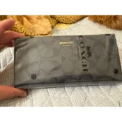 影片照片實拍品質保證【COACH】開款信封夾 長夾 經典款男款長夾/錢包特價1380