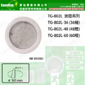 🚛Guardian 東佳實業 崁入式 LED 緊急照明 停電照明 崁燈 TG-802L 系列 消防認證品〖永光照明〗