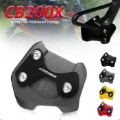精品#適用於 HONDA CB200X 2022 HORNET 2.0 2021-2022 CNC 側支架腳支架擴大擴展