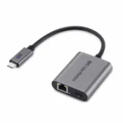 玉山最低比價網 [6美國直購] Cable Matters 201453-N USB C 轉 2.5G 網路線轉接頭 含 Type-C 100W PD 適 MacBook iPad Microsoft Surface Pro