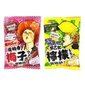 (店+)日本 理本 RIBON 挑戰狀夾心軟糖 道明寺梅子挑戰 早乙女檸檬挑戰 二階堂睡魔挑戰 薄荷 悠西將