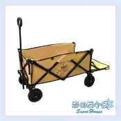 馴鹿露營裝備推車 折疊推車 露營推車 手拉車 拖車 寵物推車 後掀式尾門 前輪煞車 布面可拆 雪之屋