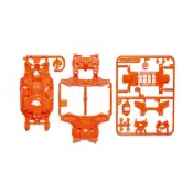 新莊超音速陽明 田宮 TAMIYA 四驅車 軌道車 95682 MS-L 強化底盤包 螢光橘