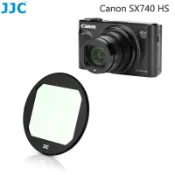 JJC UV保護鏡 Canon PowerShot SX740 HS 佳能 SX740HS相機 鏡頭紫外線濾鏡 附清潔布