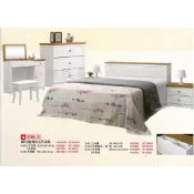 香榭二手家具*全新精品 鄉村風烤白色 二抽床頭櫃-置物櫃-收納櫃-抽屜櫃-矮櫃-床邊櫃-床邊桌-床頭箱-邊櫃(S-06)