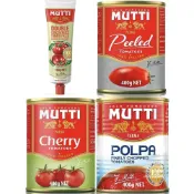 (店+)【MUTTI】森果食品 濃縮番茄醬 去皮番茄 番茄丁 櫻桃番茄 義大利進口 罐頭
