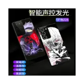 (店+)優惠免運 適用來電閃手機殼小米15pro發光手機殼紅米k40玻璃殼日系卡通動漫 手機殼