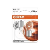 OSRAM歐司朗 ORIGINAL 7506 汽車單芯燈泡(白) P21W 12V 21W(2入)【真便宜】