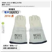 【工具屋】*含稅* NIWA 電焊手套 五指 厚絨內裡手套 工作保護 焊接 氬焊 皮手套 工業用 電銲手套 作業 台灣製