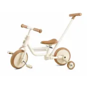 (店+)【BEBE Amico】Joyride 4合1多功能成長三輪車-燕麥拿鐵 滑步車 麗兒采家