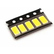 LED 5730 2835 貼片燈珠 0.5W 暖光 發光二極體 光源高功率燈珠 白光 100個 特價
