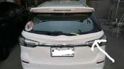 TOYOTA 2013-2016  2.5代 NEW WISH 中尾翼 中導流