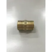 立布 4分六角立布接頭 1/2“雙外牙接頭 轉接頭 四分雙公接頭 雙接頭 考克  銅立布卜申
