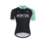 【MONTON】晨光藍/紅/橘/黃/粉男款短上衣(男性自行車服飾/短袖車衣/短車衣/單車服飾/零碼)