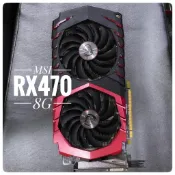 待修品 MSI RX470 8G Gaming X 顯示卡 470 8GB  台灣現貨 二手