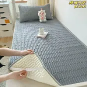 轉機商店 【涼感冰絲】乳膠涼蓆 冷氣軟蓆 涼感床墊 冰絲涼蓆 學生宿舍床墊 上下舖專用 可水洗設計 透氣排汗 單人雙人皆適用 夏季必備