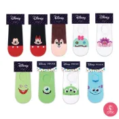 迪士尼 DISNEY 細膠防滑隱形襪 皮克斯 醜ㄚ頭 三眼怪 大眼仔