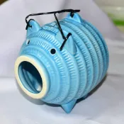 (店+)日本製 日式 小豬蚊香薰香器 陶器 可放蚊香薰香安全衛生美觀 dp607