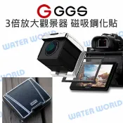 水世界3C GGS 折疊觀景器 經典摺疊3倍放大觀景器 遮光罩 適用CANON C1 C2 NIKON 公司貨【中壢-水世界】