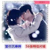 現貨！！當你沉睡時 李鍾碩 秀智 丁海寅 明信片 寫真 照片，高清全彩印刷，56張入。加贈李鍾碩鑰匙圈1個