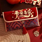 🔥臺灣出貨🔥批發萬元送長輩高檔燙畫布藝新年紅包袋2026年新款利是封工廠直銷