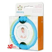 樂兒館※ 美國唯樂Lifefactory 多觸感矽膠玩具2入-藍綠 LF122001 B195