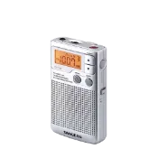 SANGEAN山進 DT-125 二波段 數位式口袋型收音機 調頻 調幅 FM AM DT125 收音機