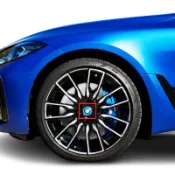 M Performance BMW 原廠 i4 系列 G26 / G26 Lci 全車系 輪框蓋 輪圈蓋 藍環【YG】