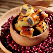 古早味一口酥│烏豆沙小點│入口即化、細膩豆沙│台灣紅豆│中式甜點│手工製作│傳統美食│穀王烘焙│3/23結單