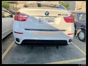 [868汽車百貨] 全新 BMW E71 X6原廠保桿專用 Performance 樣式後下巴素材,密合度百分百,台灣製
