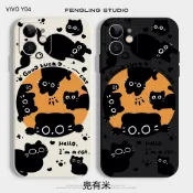 卡通液態手機殼 適用 VIVO Y31 Y21 5G Y05 Y04 Y29S Y03 Y28S Y38 Y39 防摔殼