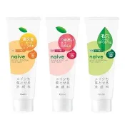 【Kracie 葵緹亞】naive娜艾菩植物雙效洗面乳180g(桃葉/柚子/茶葉)