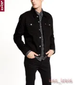 【L-XXL限時優惠】美國 日本LEVIS TRUCKER DENIM JACKET 黑原色 原創501 牛仔外套 夾克