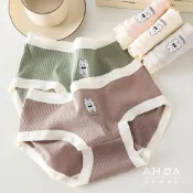 (店+)【AHUA 阿華有事嗎】AHUA阿華有事嗎 韓系內著 可愛領結兔兔內褲	I0040 純棉 可愛 女內褲 流行少女內褲