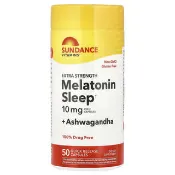 【iHerb】Sundance, 褪黑荷爾蒙睡眠幫助 + 南非醉茄，50 粒速釋膠囊