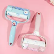 🔥可撕式黏毛滾輪 / HelloKitty粘毛器衣物刷毛器可愛卡通粘毛滾沾毛除毛除塵刷去毛 滾筒黏毛器 黏毛紙