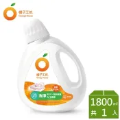 橘子工坊 天然無香精制菌洗衣精-洗淨病毒升級版 1800ml