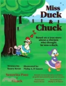 【三民網路書店】Miss Duck & Chuck: Based on a True Story About a Chicken Who Thought He Was a Duck. 作者：Nancy Reese