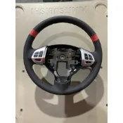 @中華三菱 MITSUBISHI@LANCER FORTIS~菱帥~佛提斯~方向盤~黑紅皮~全新原廠件