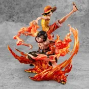 現貨 MegaHouse POP MAXIMUM 航海王 魯夫＆艾斯 兄弟之絆 20th Ver. PVC完成品