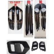 〈預購〉 15-18年款 福特 Focus mk3/mk3.5 專用 ST/RS 前保桿 霧燈框 左右一對裝